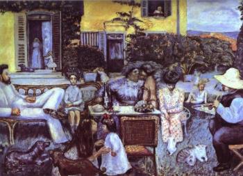 皮耶 勃納爾 The Bourgeois Afternoon or The Terrasse Family